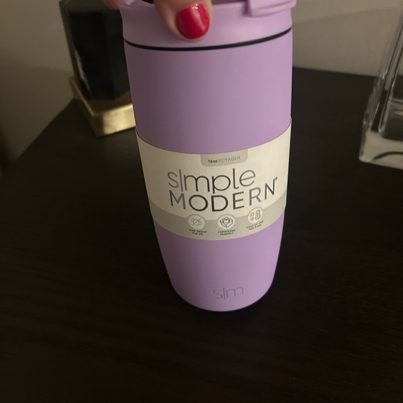 Simple Modern Lavender Thermos - Picture 1 of 8